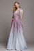 Empire Prom Gown with Spaghetti Straps in Rose